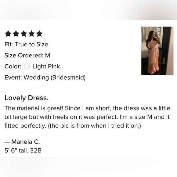 Lulu Elaborate Charm Light Pink Satin Pleated Backless Maxi Dress LG NWT $168.00 - Picture 8 of 10